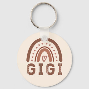 Chaveiro Gigi Boho Rainbow Cute Grandma Gifts