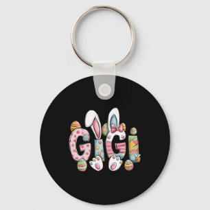 Chaveiro Gigi Bunny Ears Coquette Arco Floral Mãe D