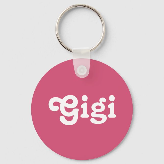 Chaveiro Gigi de cadeia-chave (Frente)