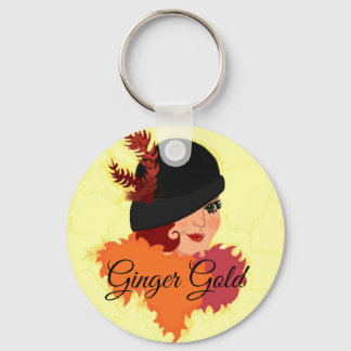 Chaveiro Ginger Gold Keychain