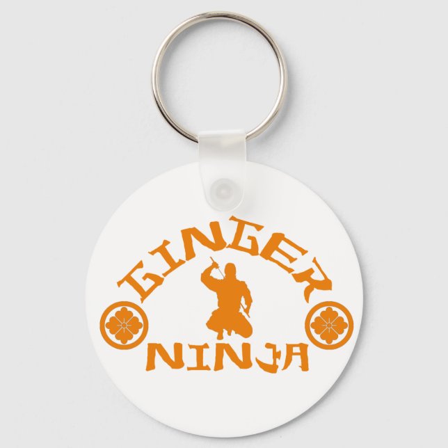 Chaveiro Ginger Ninja (Frente)