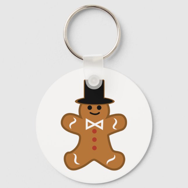 Chaveiro Gingerbird Man (Frente)