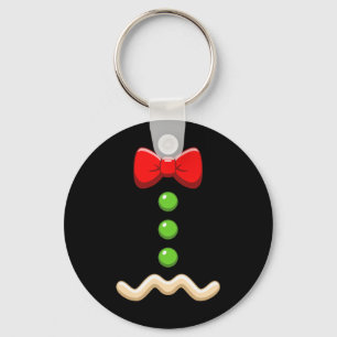 Chaveiro Gingerbird Man Costume Natal Cookie