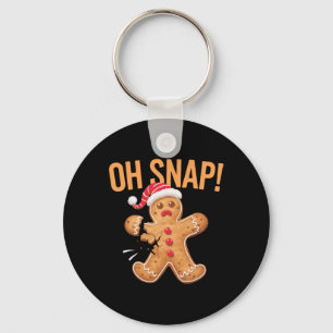 Chaveiro Gingerbird Man Oh Snap Christmas