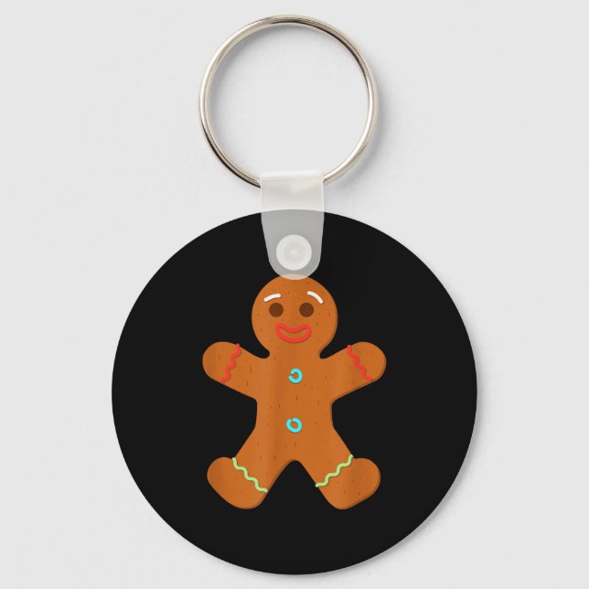 Chaveiro Gingerbread Man Christmas Cookie Baking  (Frente)