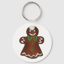 Chaveiro Gingercake Lady Woman Natal Cookie