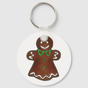 Chaveiro Gingercake Lady Woman Natal Cookie