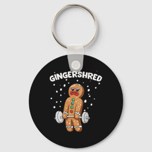 Chaveiro Gingershred Funny Gingerbird Man Gym