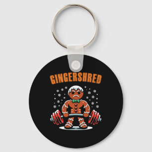 Chaveiro Gingershred Funny Gingerbird Man Gym