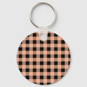 Chaveiro Gingham Melon e Black
