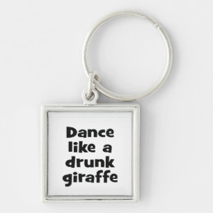 Chaveiro Girafa do bebado de dança bf