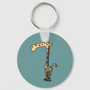 Chaveiro Girafa triste engraçado CD
