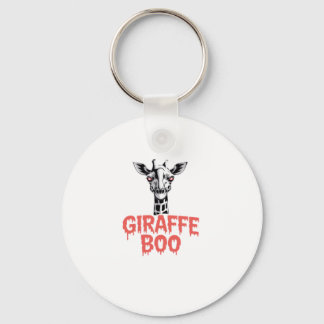 Chaveiro Giraffe Boo Dia das Bruxas. Giraffe Psicodélico As