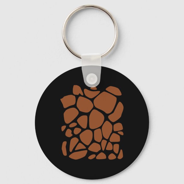 Chaveiro Giraffe Impressão Easy DIY Halloween Costume (Frente)