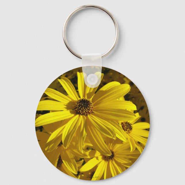 Chaveiro Girassóis no zoológico (Frente)