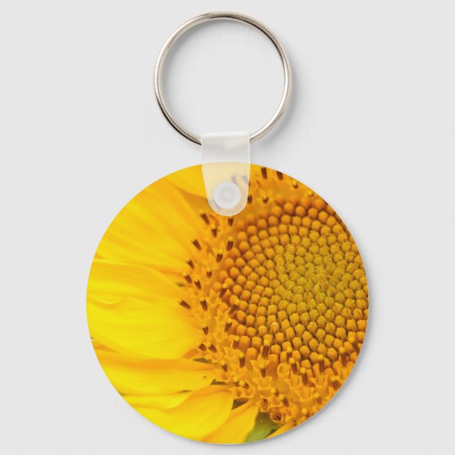 Chaveiro Girassol Amarelo (Frente)