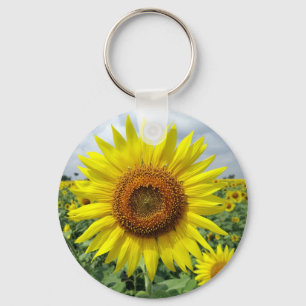 Chaveiro Girassol amarelo bonito