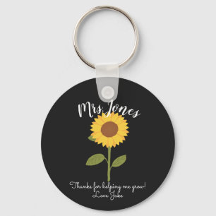 Chaveiro Girassol amarelo me ajudando a crescer