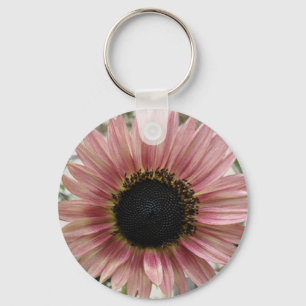Chaveiro Girassol rosa pálido