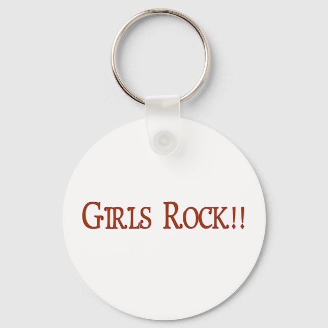 Chaveiro Girls Rock! (Frente)