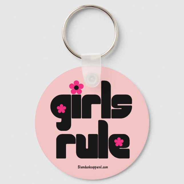 Chaveiro Girls Rule keychain (Frente)