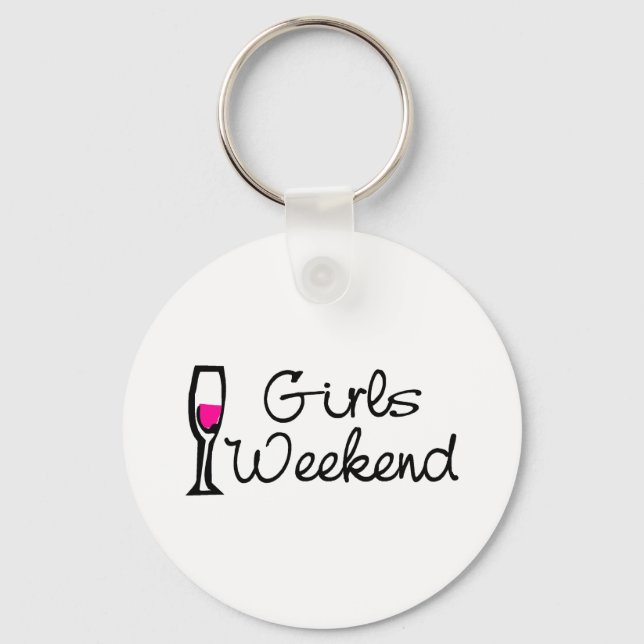 Chaveiro Girls Weekend Wine (Frente)