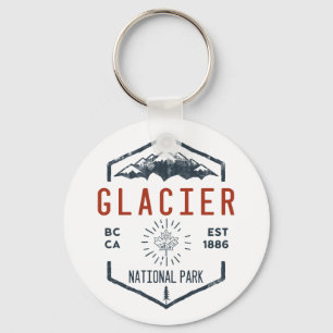 Chaveiro Glacier National Park Canada Vintage aflita