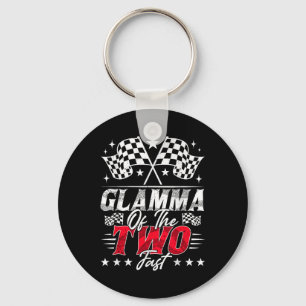 Chaveiro Glamma Do Dois Carro Rápido De Corrida De Aniversá