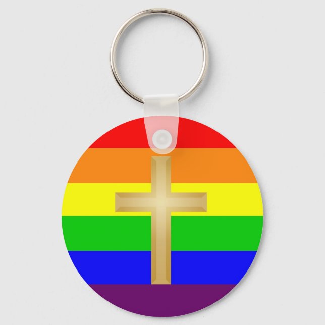 Chaveiro GLBT Christian Pride (Frente)