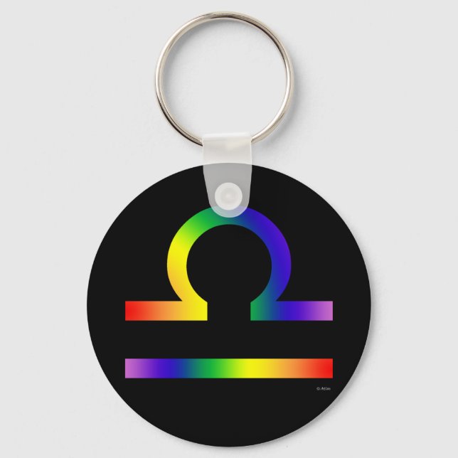Chaveiro GLBT Libra (Frente)