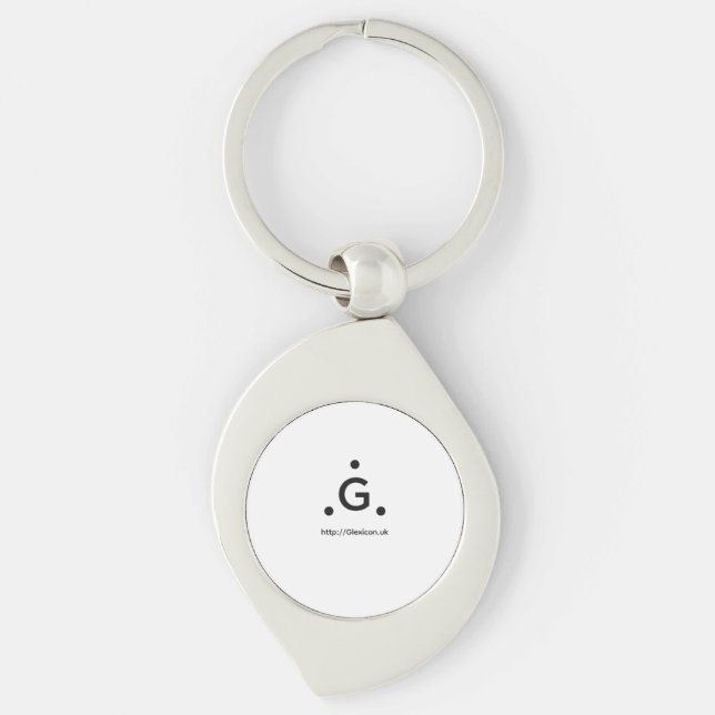 Chaveiro Glexicon UK Swirl  (Frente)