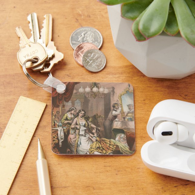 Chaveiro Glicerina de cacau de Hovey, cerca de 1860 (Mesa)