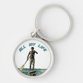 Chaveiro Glide, carona e surf no conselho de pá sup