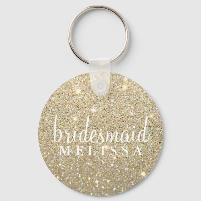 Chaveiro Glitter Bridesmaid (Frente)