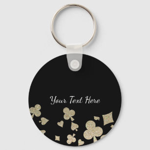 Chaveiro Glitter Casino