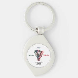 Chaveiro Global Football 2026 Keychain| Mexico USA Canada 