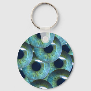 Chaveiro globo ocular assustador