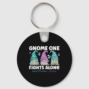 Chaveiro Gnome One combate sozinho os anões de prevenção do