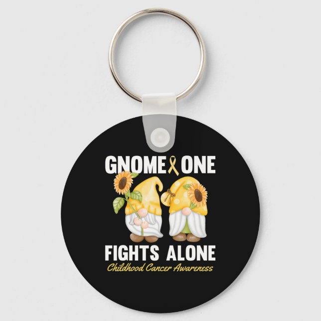 Chaveiro Gnome One luta sozinho contra a consciência do Can (Frente)