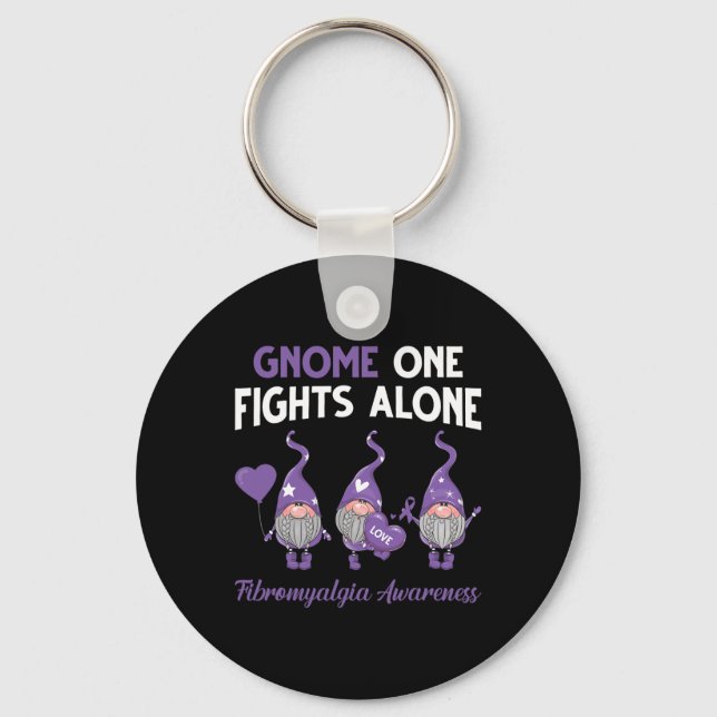 Chaveiro Gnome One luta sozinho contra a fibromialgia Mont (Frente)