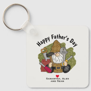 Chaveiro Gnomo de Jardim do Handyman Personalizado