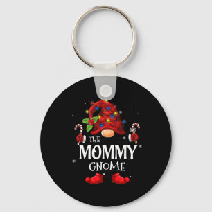 Chaveiro Gnomo mamãe Correspondendo PJS De Natal Para Famíl