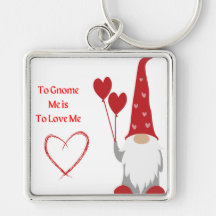 Gnomo Me Ama com um Gnomo e um Coração