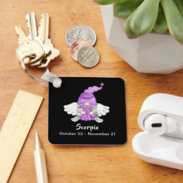 Chaveiro Gnomo Scorpio Astrology Sign Angel