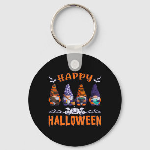 Chaveiro Gnomos de Halloween Feliz Halloween