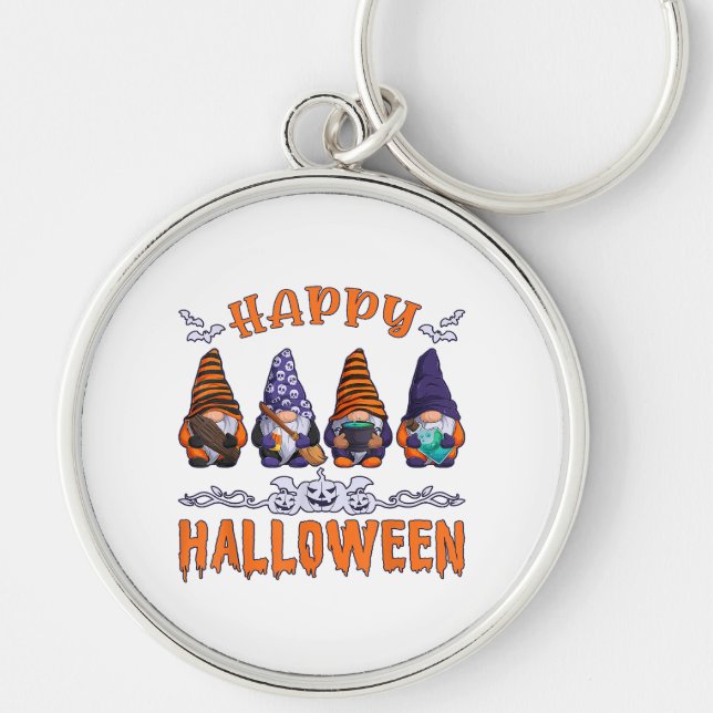 Chaveiro Gnomos do Halloween (Frente)