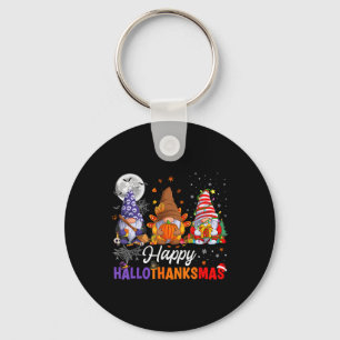 Chaveiro Gnomos Halloween Dia de Ação de Graças Feliz Hall