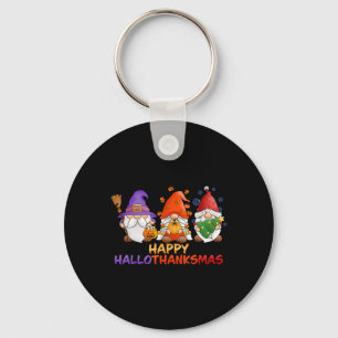 Chaveiro Gnomos Halloween Dia de Ação de Graças Natal Feliz