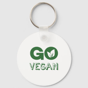 Chaveiro Go Vegan Plant Based Nutritritrition Vegans