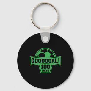 Chaveiro Goal! 100 Dias De Futebol Escolar 100º Dia Da Esco